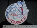 sticker parco acquatico ceriale le caravelle logo, Verzenden, Zo goed als nieuw, Bedrijf of Vereniging