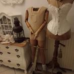 Antieke etalagepop mannequin paspop, Ophalen