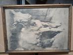 'De geit' H. Van Meegeren, Antiek en Kunst, Ophalen of Verzenden