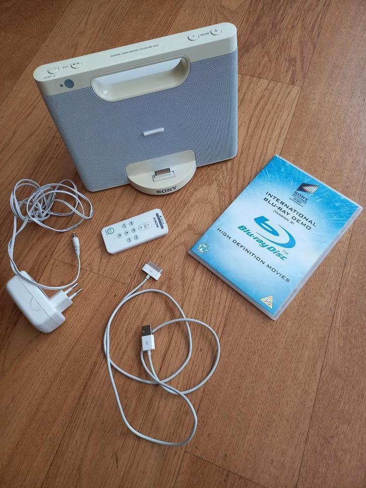 Sony RDP-M7iP, Audio, Tv en Foto, Luidsprekers, Gebruikt, Minder dan 60 watt, Sony, Ophalen of Verzenden