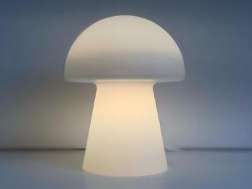 Vintage space age mushroom glazen lamp beschikbaar voor biedingen