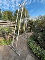 Altrex reformladder (trap) 12 treden 2 delig, Doe-het-zelf en Verbouw, Ladders en Trappen, Ophalen, Zo goed als nieuw, 4 meter of meer