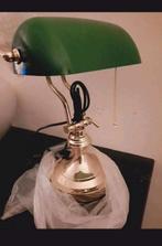 Klassieke Engelse Bankierslamp Notarislamp Messing Nieuw, Huis en Inrichting, Lampen | Tafellampen, Ophalen of Verzenden, Nieuw