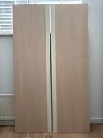 2 Kastdeuren met scharnieren en grepen, Huis en Inrichting, Kasten | Kledingkasten, Ophalen, Overige materialen, 50 tot 100 cm