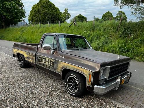 Chevrolet C10  Silverado 454 Big Block 1978, Auto's, Bestelauto's, Bedrijf, Te koop, Elektrische ramen, Lederen bekleding, Lichtmetalen velgen