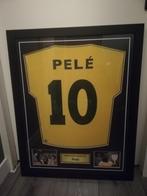 Ingelijst en gesigneerd shirt van Pele, Verzamelen, Sportartikelen en Voetbal, Shirt, Ophalen of Verzenden, Zo goed als nieuw