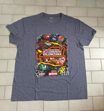 Nieuwe Motor GP-Shirt Valencia 2021 XXL grijs beschikbaar voor biedingen
