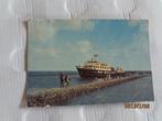 ansichtkaart terschelling de boot vaart de haven binnen, Ophalen of Verzenden, Ongelopen, Waddeneilanden