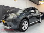 Dacia Sandero 1.6 Stepway Nap/Airco/APK 20-06-2026!, Stof, Gebruikt, Zwart, 4 cilinders
