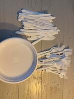 Plastic wegwerp bestek en bordjes, Ophalen, Nieuw, Overige materialen, Los bestek