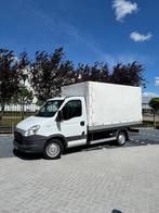 Iveco Daily 29L11 Huif/Bakwagen 2014, Auto's, Bestelauto's, Euro 5, Stof, Zwart, 2287 cc