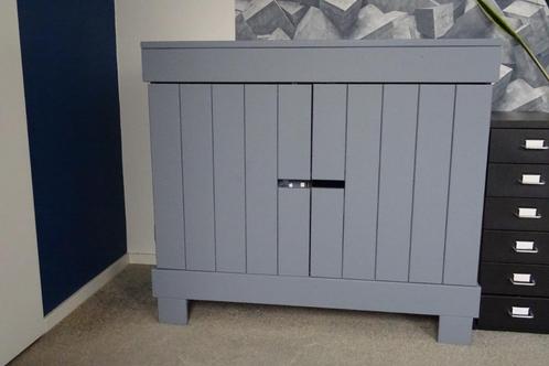 Lage kast in grijs/blauwe  kleur, Kinderen en Baby's, Kinderkamer | Commodes en Kasten, Zo goed als nieuw, Kast, Minder dan 90 cm