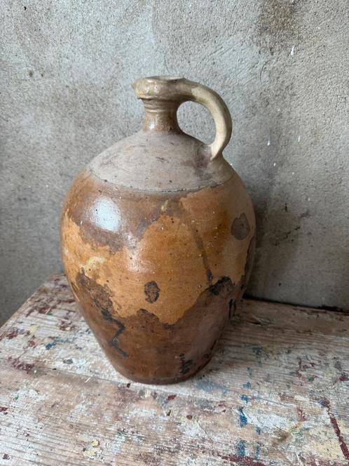 Mooie franse gres kruik, Antiek en Kunst, Curiosa en Brocante, Ophalen of Verzenden