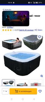 Bubbelbad / jaquzzi, Ophalen, Zo goed als nieuw, Pomp, Opblaasbaar