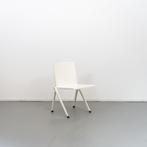 6 Gispen Rietveld Modial stoelen Wit, Huis en Inrichting, Stoelen, Zo goed als nieuw, Wit, Metaal