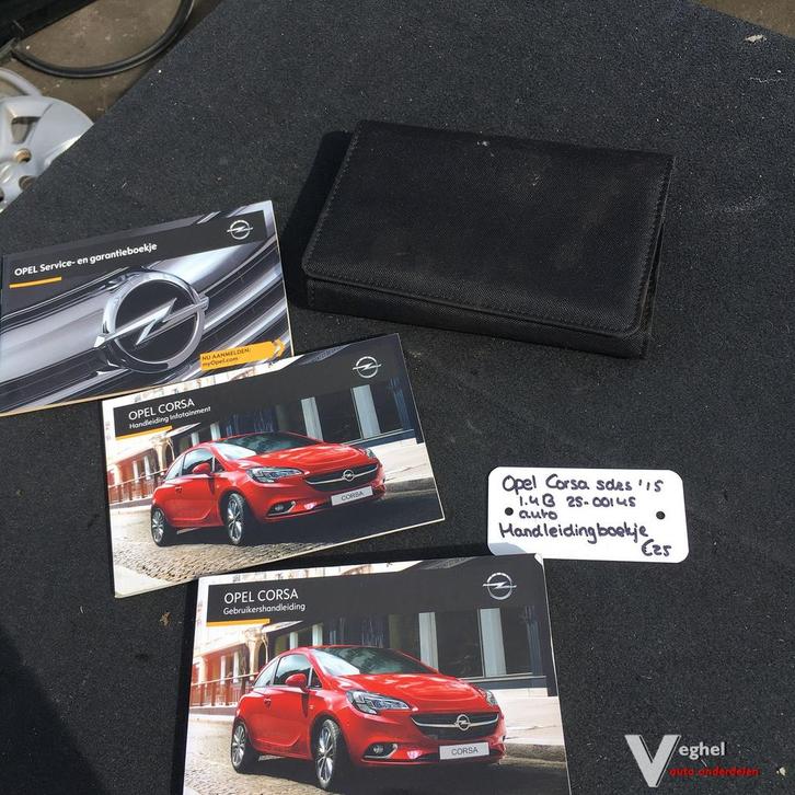 Opel Corsa E 5 drs 1.4B Automaat 2500145 2015  Handleiding, Auto diversen, Handleidingen en Instructieboekjes, Ophalen of Verzenden