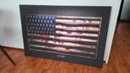 USA Vlag met een Twist - Canvas Groot, Ophalen, Zo goed als nieuw