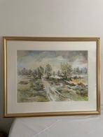 Waterverf Landschap Schilderij, Antiek en Kunst, Ophalen