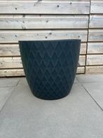 Antraciete plantenpot, Tuin en Terras, Bloempotten, Ophalen, Kunststof, 40 cm of meer, Rond