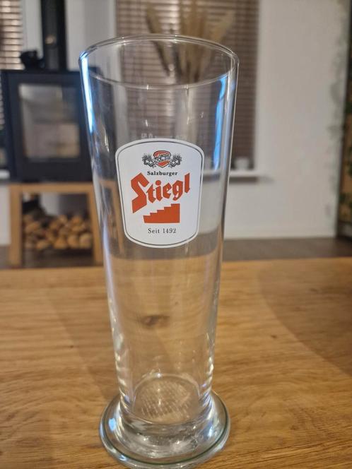 Stiegl Bierglas - Origineel, Antiek en Kunst, Antiek | Glas en Kristal, Ophalen of Verzenden