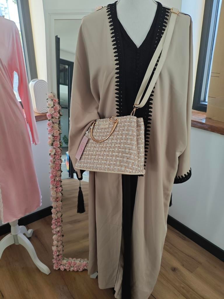 Luxe Dames Kaftan / Abaya – Meerdere Kleuren, Ophalen of Verzenden, Nieuw, Jurk