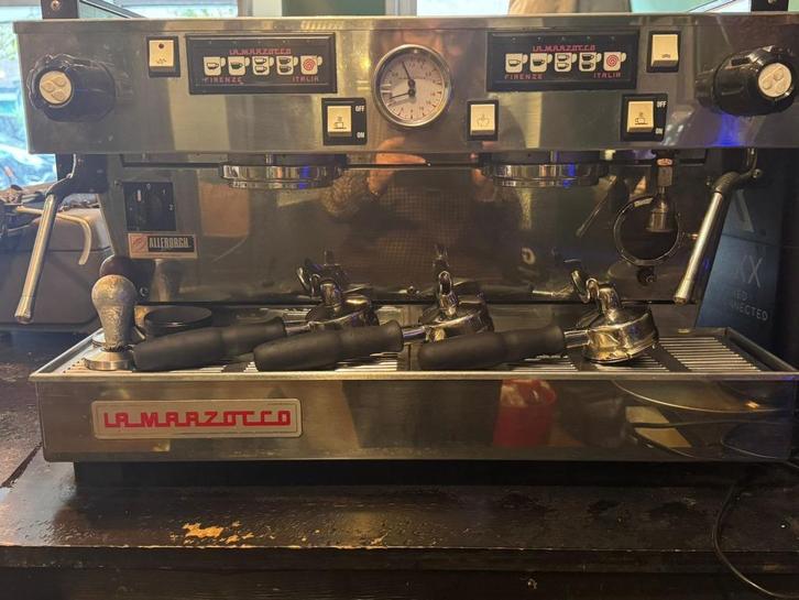 La Marzocco Linea Classic 2= Professioneel gereviseerd, Witgoed en Apparatuur, Koffiezetapparaten, Zo goed als nieuw, Gemalen koffie