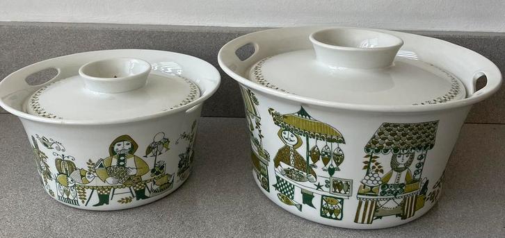 Dekschalen Figgjo Flint Market Norway, Huis en Inrichting, Keuken | Servies, Schaal of Schalen, Overige stijlen, Ophalen of Verzenden