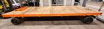 KTS zwaarlast kar platte wagen aanhanger, Ophalen, Gebruikt