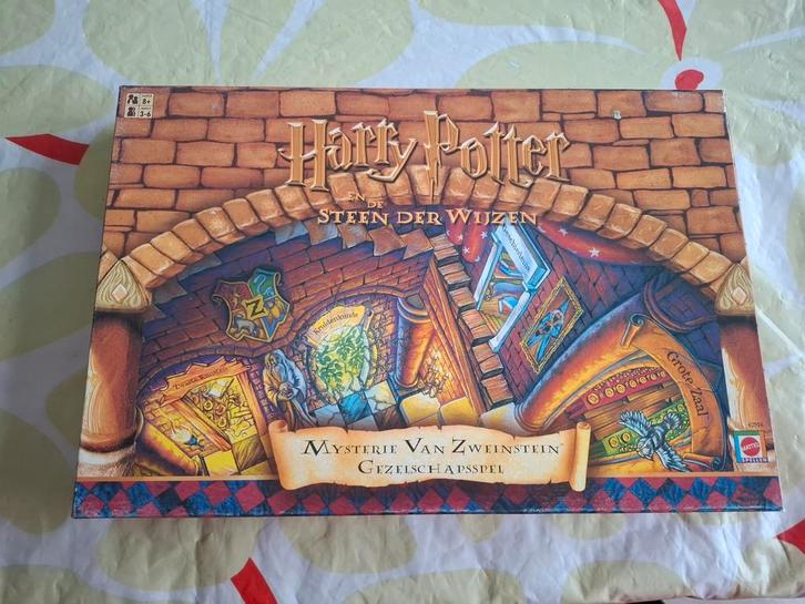Harry Potter Mysterie van Zweinstein Bordspel compleet, Hobby en Vrije tijd, Gezelschapsspellen | Bordspellen, Zo goed als nieuw