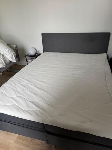 Boxspring Alta 6 delig - donkergrijs - 200x160cm beschikbaar voor biedingen