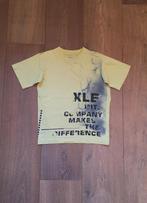 XLE zomers groen stoer T-shirt met fade-out; maat 128 -134, Kinderen en Baby's, Kinderkleding | Maat 128, Jongen, Gebruikt, Ophalen of Verzenden