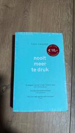 Tony Crabbe - Nooit meer te druk, Boeken, Psychologie, Ophalen, Zo goed als nieuw, Tony Crabbe