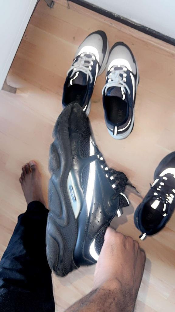 Dior B22 Zwart/Black, Kleding | Heren, Schoenen, Gedragen, Zwart, Ophalen of Verzenden