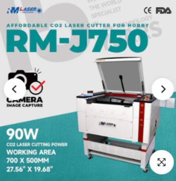RMlaser J750 - NIEUW - laser engraver en cutting machine beschikbaar voor biedingen