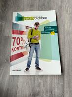Rekenblokken Getallen Verhoudingen Leerwerkboek 2F MBO, Overige vakken, Malmberg, Ophalen of Verzenden, Zo goed als nieuw