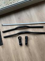 Fietsstuur en e.v.t. stuurpen, Fietsen en Brommers, Fietsonderdelen, Onbekend, Algemeen, Stuur, Nieuw