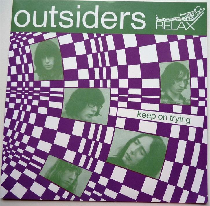 DB22G Outsiders Keep on trying RELAX 45006 reissue €10 nieuw, Cd's en Dvd's, Vinyl Singles, Nieuw in verpakking, Single, Rock en Metal