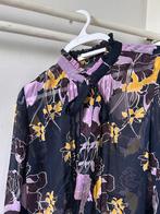 Steps blouse mt 36 - Donkerblauw/lila, transparant, Ophalen, Gedragen, Maat 36 (S), Overige kleuren
