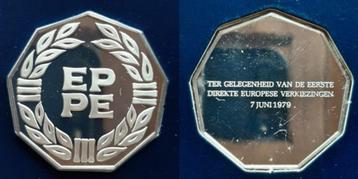 Eerste Verkiezing Europees Parlement 1979 zilver beschikbaar voor biedingen