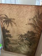 Wandpaneel Tropisch Landschap met Reigers 120x80 nieuw, Ophalen, Overige typen, Nieuw, 75 cm of meer