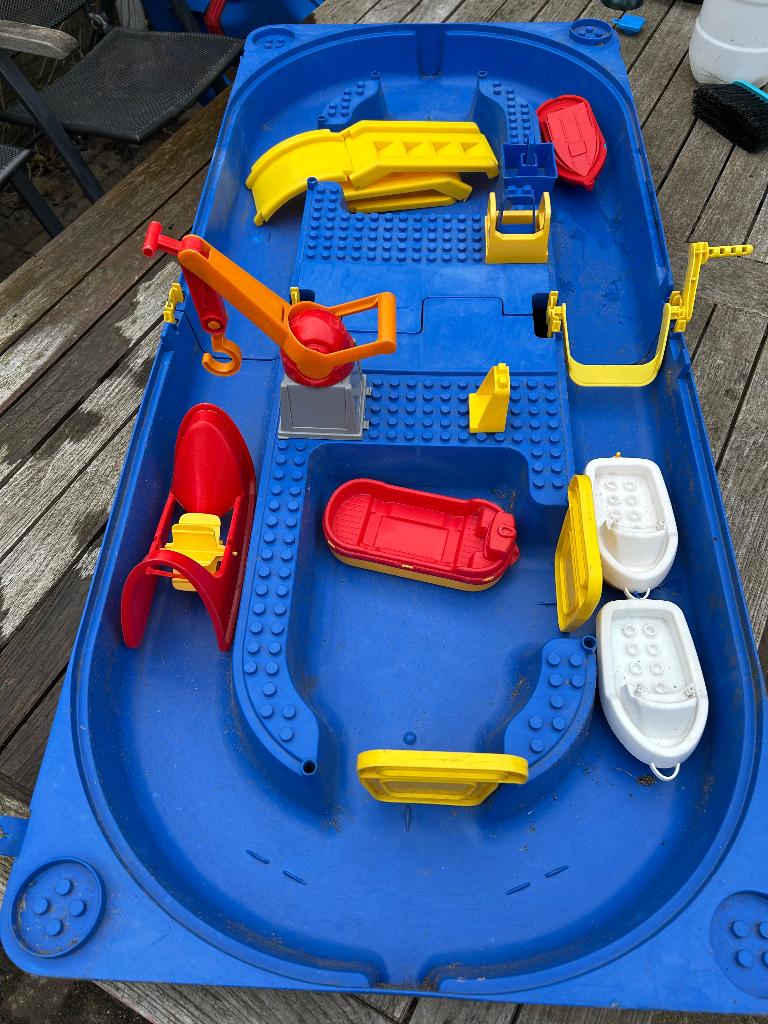 Aquaplay waterbaan, Kinderen en Baby's, Speelgoed | Buiten | Los speelgoed, Ophalen of Verzenden, Gebruikt