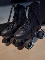 Nijdam leren rolschaatsen maat 40,  nieuw met beschermers, Ophalen of Verzenden, Nieuw, Kinderen
