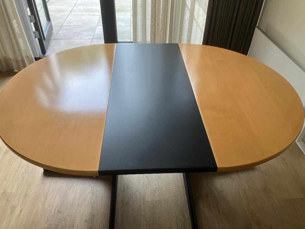 Tafel (in/uitschuifbaar), Ophalen, Gebruikt, 100 tot 150 cm, Vijf personen of meer