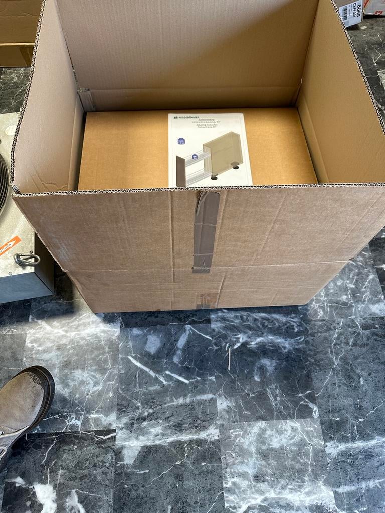 Kesseböhmer uittrekframe 90 graden, Ophalen, Minder dan 50 cm, Nieuw, Minder dan 25 cm