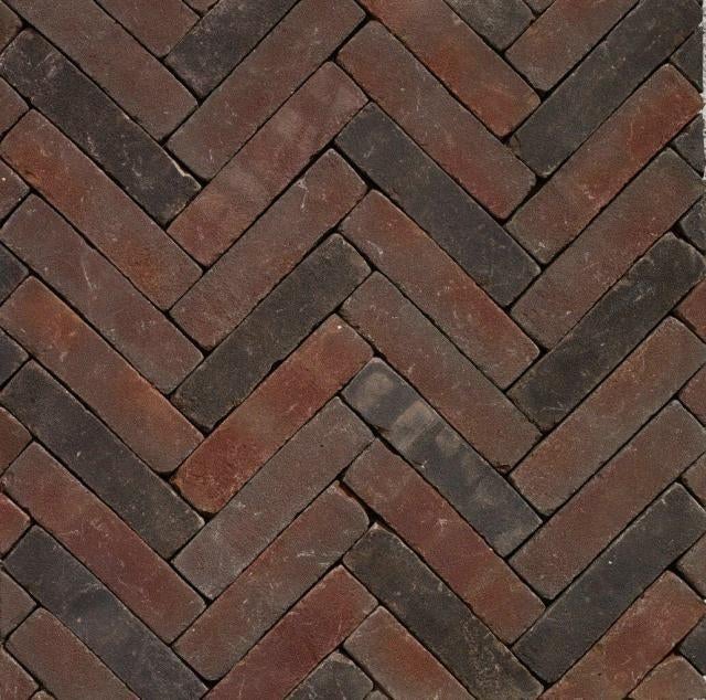 Aanbieding gebakken Waaltjes / Waalformaten Exloër bont, Tuin en Terras, Tegels en Klinkers, Ophalen of Verzenden, Nieuw, Keramiek