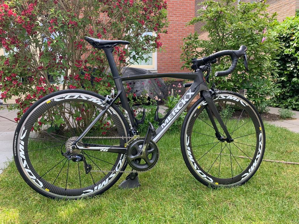 Eddy Merckx San Remo 76 racefiets Ultegra, Fietsen en Brommers, Fietsen | Racefietsen, 28 inch, Gebruikt, Carbon, Heren