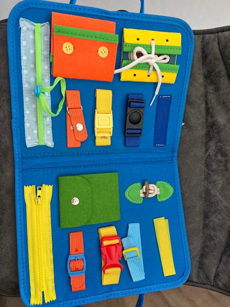 Montessori Speelgoed Busy Board - Educatief en Interactief, Ophalen of Verzenden, Nieuw, Ontdekken