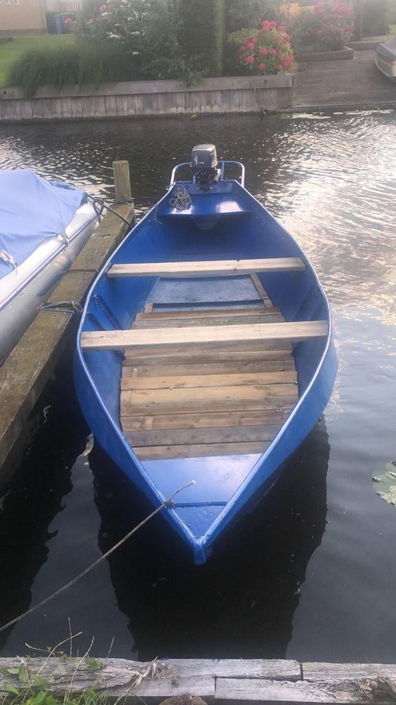 Punter 470 x 130 met rek, Ophalen, Polyester