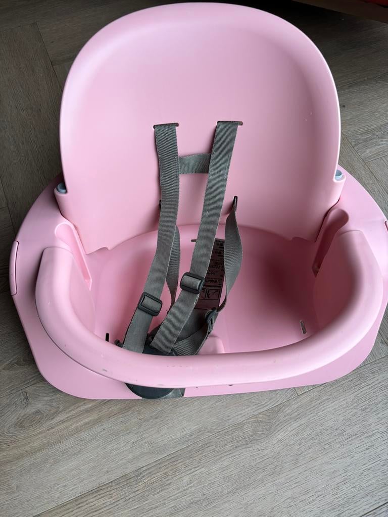 Roze stokke steps zitje met tuig, Ophalen of Verzenden, Zo goed als nieuw, Overige typen