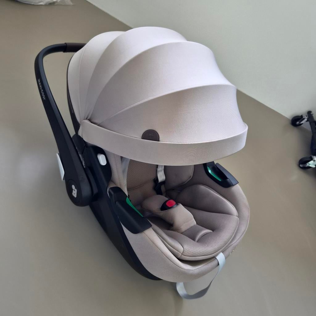 Maxi Cosi Pebble Pro 360 Joolz Geo 3 Sandy Taupe, Kinderen en Baby's, Autostoeltjes, Ophalen, Zo goed als nieuw, Isofix, 0 t/m 13 kg